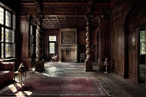 town house interior | From an amazing old manor house in the… | Flickr Old Victorian Homes Interior, Manor Aesthetic, Old Mansions Interior, Old Manor House, Manor House Interior, Gothic Manor, Manor Interior, Old Victorian Homes, Old Mansion