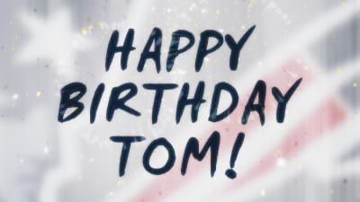 Image Happy Birthday, Tom Meme, Happy 41st Birthday, Happy Birthday Tom, Image Happy, Name That Tune, Funny Happy Birthday Wishes, 41st Birthday, Birthday Wishes Messages