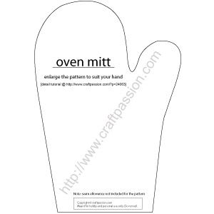 oven-mitt-pattern Oven Gloves Pattern, Oven Mittens, Sewing To Sell, Potholder Patterns, Small Sewing, Gloves Pattern, Felt Projects, Small Sewing Projects, Mittens Pattern