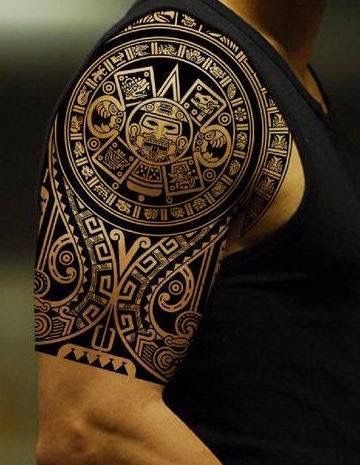 Mens Side Tattoos, Aztec Tattoos Sleeve, Azteca Tattoo, Mayan Tattoos, Aztec Tattoos, Mexican Tattoo, Chakra Tattoo, Aztec Tattoo Designs, Finger Tattoo For Women