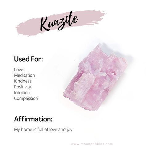 Pink Kunzite Crystal Meaning, Pink Kunzite Meaning, Kunzite Crystal Meaning, Understanding Crystals, Kunzite Meaning, Creativity Crystals, Healing Stones Meanings, Crystal Therapy Healing, Clean Crystals