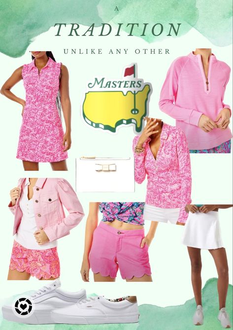 What should you wear to The Masters? ⛳️ #Mastersoutfit #womensgolfoutfit #golfattire #countryclub #TheMasters #Masters #golf #preppy masters outfit golf skort Lilly Pulitzer Augusta azalea 🌺 Follow my shop @marisahunter on the @shop.LTK app to shop this post and get my exclusive app-only content! #liketkit #LTKshoecrush @shop.ltk https://liketk.it/450NZ Women’s Masters Outfit, Masters Outfit Women Spectator, Masters Golf Outfits Women Spectator, Masters Party Outfit, What To Wear To The Masters Golf, Masters Tournament Outfit Women, The Masters Outfit Women, Masters Outfit Women, Masters Golf Outfit Woman