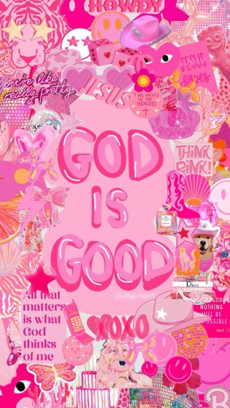 God is sooo good! #preppy #preppyaesthetic #wallpaper #jesus #fyp God Preppy, Preppy God Wallpaper, Cool Backgrounds For Iphone, Pink Wallpaper Ipad, Christian Iphone Wallpaper, Iphone Wallpaper Preppy, God Wallpaper, Cute Bibles, Christian Quotes Wallpaper