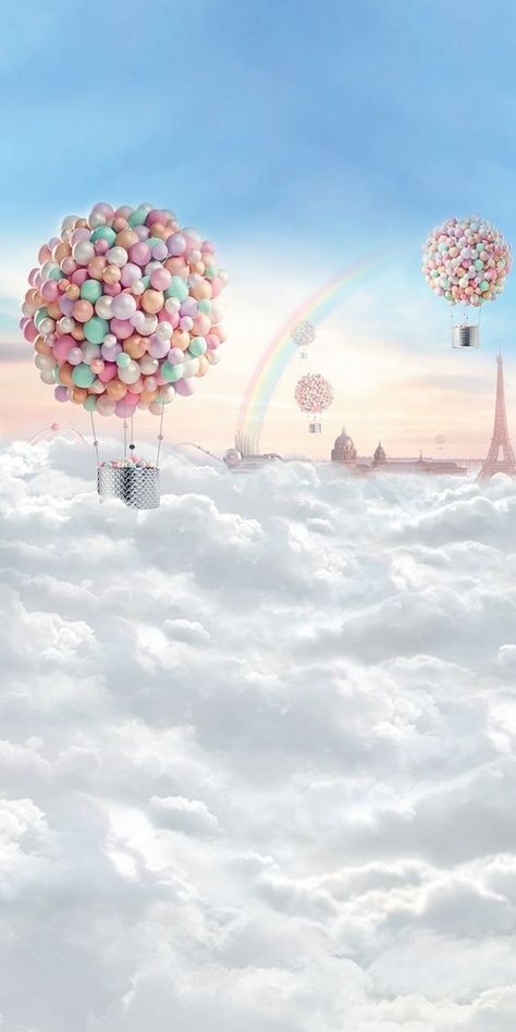 ♔ Monde Féerique des Ballons Plane Hacks, Balloon Decoration Ideas, Balloon Arrangement, Attractive Wallpapers, Pretty Wallpapers Tumblr, Dreamy Artwork, Tumblr Backgrounds, Beautiful Wallpapers Backgrounds, Beautiful Landscape Wallpaper