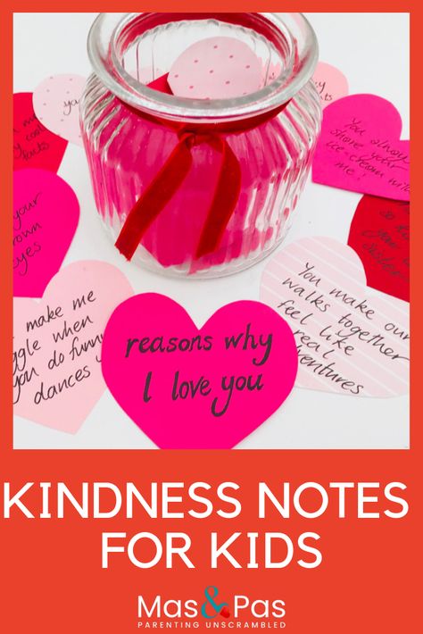 Let your children know you adore them and tell them about all their special qualities this Valentines Day (or any day!). These little kindness notes for kids could be stuck to your child’s bedroom door on the night before Valentine’s Day, so that they find them in the morning. Or you can pop them all in a jar so they can read all the reasons why you love them again and again. #parenting #valentines #kids Cute Valentine’s Day Ideas For Kids, Valentines Reasons Why I Love You Kids, Reasons I Love You For Kids, Reasons Why I Love You Kids Door, What I Love About You Kids, Things I Love About You List Kids, I Love You Because List Kids, Valentines Notes For Kids, Kindness Notes