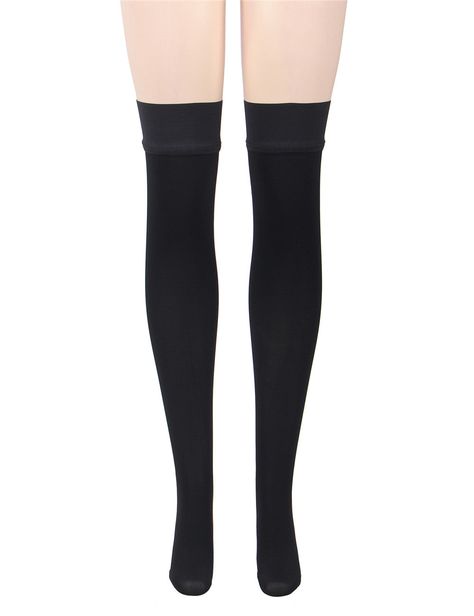 Wonderfully soft and smooth these 70 Denier stockings are a stylish accessory that can be called upon to complete any look. Renowned for their remarkable stretch, the stockings will give you greater freedom of movement along with enhanced comfort and fit. One size regular Nylon 88%, Spandex 12% Machine washable Opaque Stockings, Character Inspired Outfits, Black Stockings, Black Bow, Bow Detail, Stylish Accessories, Knee High Sock, A Black, Outfit Inspirations