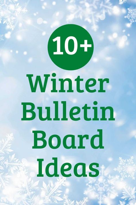 Winter Bulletin Board Ideas Winter Theme Boards Classroom, Winter Classroom Bulletin Board Ideas, 3d Winter Bulletin Boards, Winter Tree Bulletin Board Ideas, Christmas Library Bulletin Board Ideas, Winter Themed Bulletin Boards Preschool, Xmas Bulletin Board Ideas, Snow Globe Bulletin Board, Winter Bulletin Boards For School