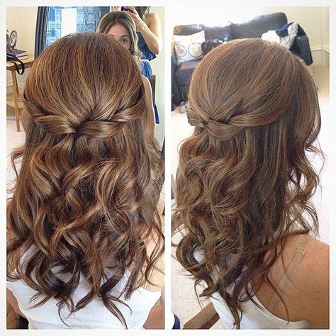 Fine Bangs, Bridesmaid Updos, Semi Formal Hairstyles, Easy Formal Hairstyles, Hair Formal, Formal Hairstyles For Long Hair, Bridesmaid Hair Medium Length, Wedding Hairstyles Medium Length, Mother Of The Bride Hair