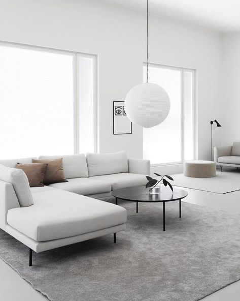 minimalist white living room ideas designwash White Sofa Living, White Living Room Ideas, White Sofa Living Room, Pinterest Living Room, Minimal Living Room, Modern Minimalist Living Room, Muebles Living, Living Room Design Decor, White Living