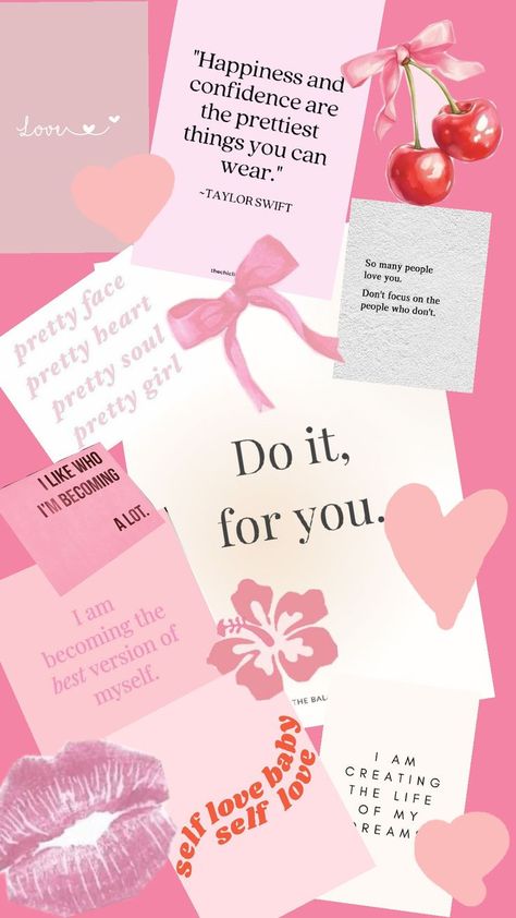 #lovepink #hearts #whitepink #love it Pink Wallpaper Iphone Collage, Pink Aesthetic Wallpaper Collage, Pink Collages, Laptop Layout, Pink Collages Aesthetic, Pink Collage Wallpaper, Collages Aesthetic, Pink Collage, Quote Collage