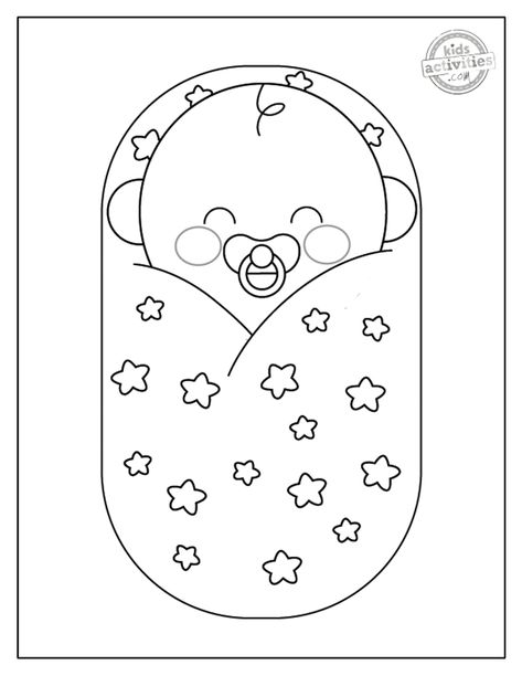 Baby Shower Kids Activities, Name Coloring Pages, Baby Coloring Pages, Shark Coloring Pages, Free Activities For Kids, Free Baby Shower, Coloring Supplies, Baby Drawing, Colouring Printables