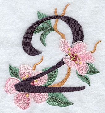 Machine Embroidery Designs at Embroidery Library! - Embroidery Library Library Embroidery, Freestanding Lace Embroidery, Holiday Flower, Monogram Alphabet, Number 9, Number 8, Free Machine Embroidery Designs, Halloween Animals, Free Machine Embroidery