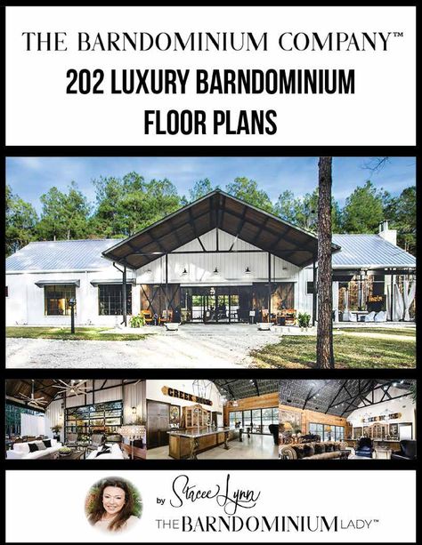 202 LUXURY BARNDOMINIUM FLOOR PLAN BOOK by The Barndominium Lady - Issuu The Barndominium Lady, Unique Barndominium, Luxury Barndominium, Barndominium Homes, Vaulted Ceiling Bedroom, Luxury Floor Plans, Barn Apartment, Glass Garage Door, Custom Floor Plans