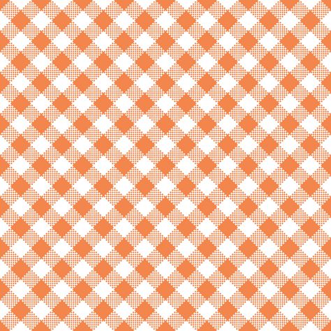 Diagonal Gingham Fabric - Soft Orange - ineedfabric.com Orange Layer Cake, Soft Orange, Gingham Fabric, Fabric Pumpkins, Digital Print Fabric, Orange Fabric, Gingham Print, Diy Stickers, Display Screen