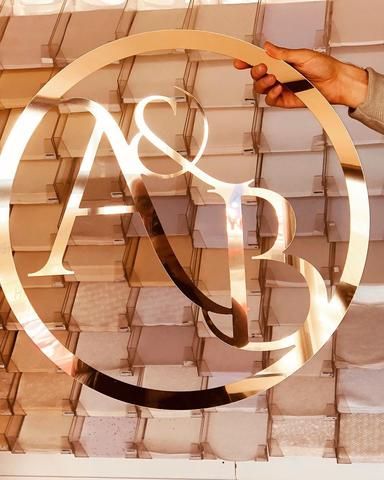 Engagement Acrylic Sign, Initial Decor, Boys 1st Birthday Cake, Couples Initials, Gold Mirror Acrylic, Engagement Decor, Name Boards, Wedding Initials, Free Hand Rangoli Design