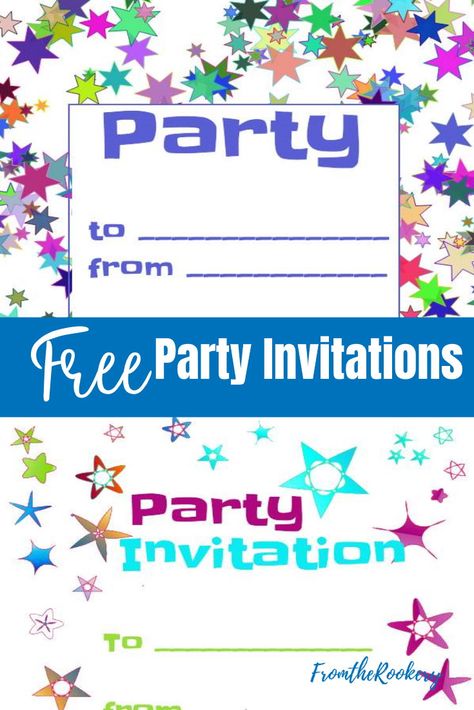 32 Anniversary, Nerf Party Invitations, Free Party Invitations, Diy Invitation Card, Anniversary Party Invitations, Free Printable Invitations Templates, Retro Wedding Invitations, Summer Party Invitations, Free Printable Birthday Invitations