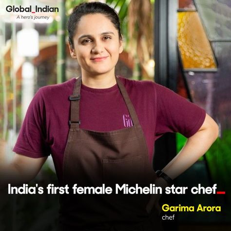 Garima Arora Masterchef India Recipes, Garima Arora, Female Judge, Michelin Star Chef, Female Chef, Dried Shrimp, Star Chef, Michelin Star Restaurant, India First