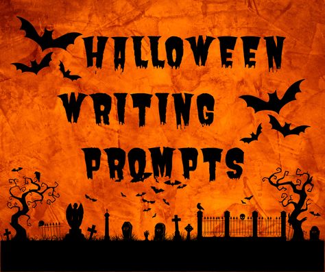 Halloween Writing Prompts High School, Halloween Prompts Writing, Spooky Writing Prompts, Halloween Creative Writing, High School Halloween, October Writing Prompts, Mind Trick, October Writing, Spooky Words