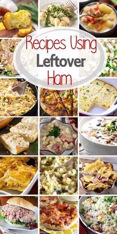 Recipes For Leftover Ham, Leftover Ham Recipes Casseroles, Recipes With Cooked Ham, Ham Recipes Healthy, Recipes Using Ham, Ham Dinner Recipes, Healthy Ham, Ham Recipes Crockpot, Ham Casserole Recipes