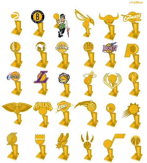 Larry O'Brien trophies - Imgur Nba Mvp Trophy, Cool Basketball Pictures, Just Do It Wallpapers, Basketball Drawings, Nba Mvp, I Love Basketball, Nba Art, Arte 8 Bits, Dragon Ball Art Goku