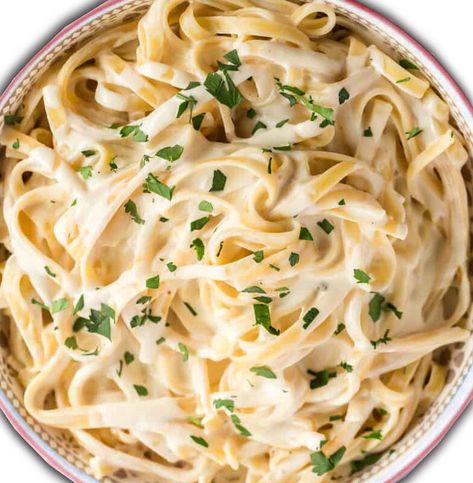 Low Histamine Pasta, Pasta Cream Sauce, Types Of Pasta Sauce, Low Histamine Foods, Cream Sauce Pasta, Pasta Alfredo, Low Histamine Diet, Low Histamine, Sauce Pasta