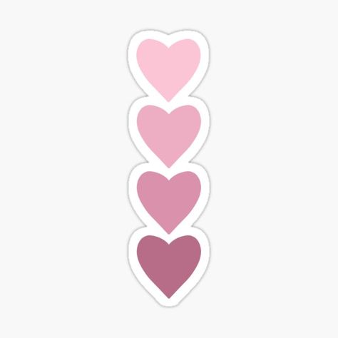 Heart Aesthetic Sticker, Cute Stickers Printable Aesthetic, Pink Stickers Printable, Pink Printable Stickers, Stickers Rosas, Aesthetic Journal Stickers, Pink Aesthetic Stickers, Pink Heart Aesthetic, Corazones Aesthetic