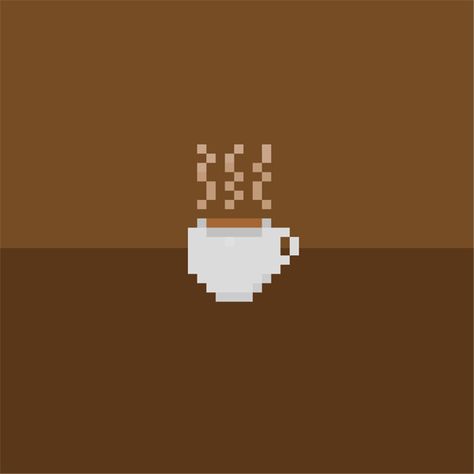 Pixel Art Coffee Animation on Behance Coffee Animation, Pixel Art Animation, Pixel Gif, Funny Post, Art Animation, Art Coffee, Funny Posts, Pixel Art, Tap