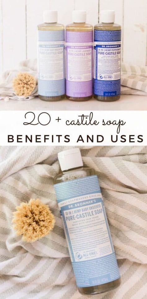 Castile Soap Benefits, Castle Soap, Castile Soap Shampoo, Natural House Cleaners, Our Oily House, Castile Soap Uses, Castile Soap Recipes, Natural House, Castille Soap