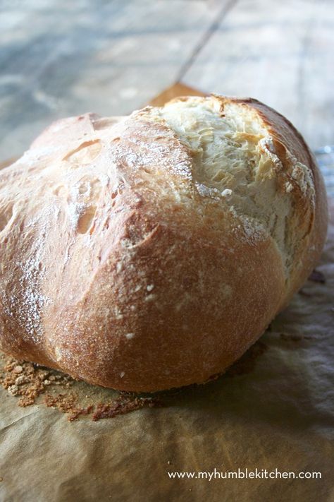 Simple, European Style, Everyday Bread Recipe Everyday Bread Recipe, European Bread, Simple European Style, Humble Kitchen, Purple Basil, Tasty Bread Recipe, Rustic Bread, Loaf Of Bread, Giada De Laurentiis