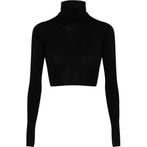 Black Cropped Sweater, Crop Tops Shirts, Wool Turtleneck Sweater, Black Turtleneck Sweater, Black Long Sleeve Sweater, Turtle Neck Crop Top, Turtleneck Shirt, Shirts Black, Wool Turtleneck