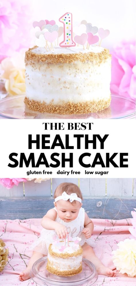 Carrot Smash Cake 1st Birthdays, How To Make Smash Cake 1st Birthdays, 1st Birthday Smash Cake Alternatives, 1st Birthday Cake Alternative, Carrot Cake Smash Cake, Make Your Own Smash Cake, Easy Cake Smash Cakes, Low Sugar Smash Cake Baby First Birthday, Diy Smash Cake Girl