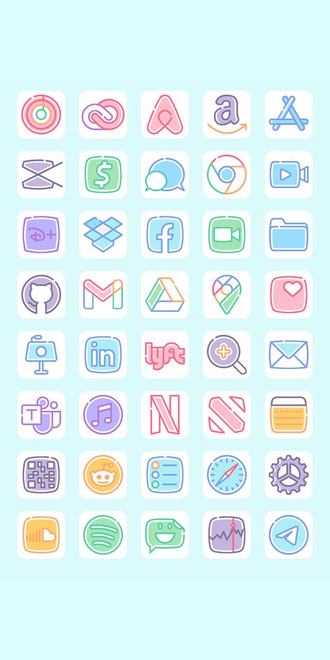 Free iOS 16 Phone Icon Set Free Aesthetic App Icons, Free Phone Icons, Cute Pastel App Icons, Free Ios Icons, Free Widget Icons, Iphone Icon Pastel, Free Iphone Theme Apps, Iphone Apps Icon Aesthetic, App Icon Aesthetic Free Download