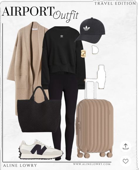 Athleisure Airport Outfit, Travel Weekend Packing, Varley Outfit Ideas, Nyc Weekend Trip, Train Travel Outfit, Airport Outfit Fall, Weekend Trip Packing List, Weekend Trip Packing, Winter Fashion Inspiration