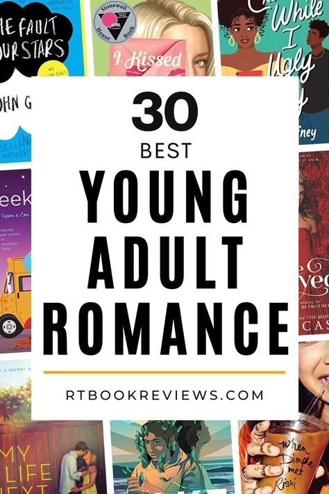 Looking for more romance books to read that remind you of the Twilight series? Get ready, because you can find the best romance books to read for young adults right here! Tap to see the top 30 best romantic books for young adults! #teenromance #bestromancesforteens #youngadultromancebooks Clean Teen Romance Books, Best Young Adult Books, Best Romantic Books, Romance Series Books, Teen Romance Books, Good Romance Books, Twilight Series, Romantic Books, The Fault In Our Stars