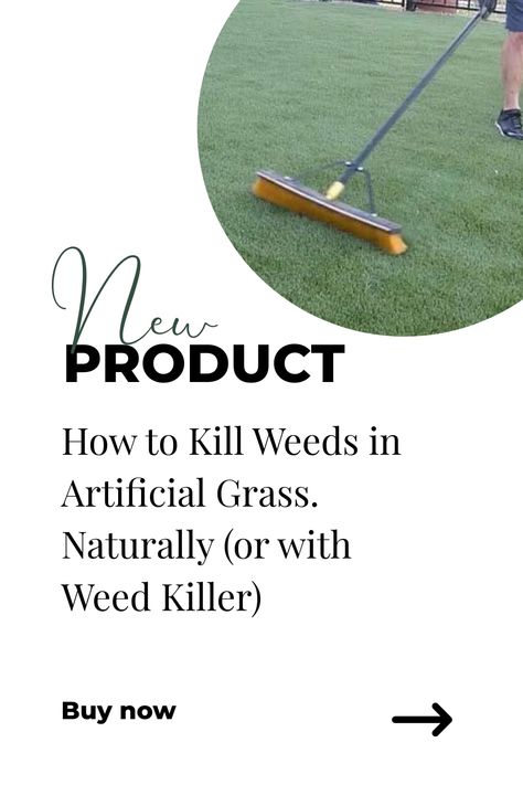 How to Kill Weeds in Artificial Grass. Naturally (or with Weed Killer) Fake Lawn, Killing Weeds, Kill Weeds, Weed Barrier, Artificial Lawn, Gardening Projects, Fake Grass, Artificial Turf, Artificial Grass