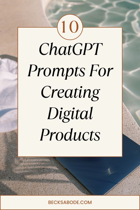 Did you know that you can use chatgpt to create digital products? When you are asking the right question, chatgpt will give you a step by step guide on how to create the product. Check it out! Printable Ideas Templates, Digital Design Projects, Wellness Digital Products, Digital Product Template, Popular Digital Products, Creating Digital Art, How To Create Digital Products, Digital Product Business, How To Make Digital Products To Sell