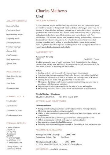 Chef Job Description, Chef Job, Chronological Resume Template, Chef Resume, Business Development Manager, Marketing Job, Professional Resume Examples, Resume Pdf, Chef Jobs