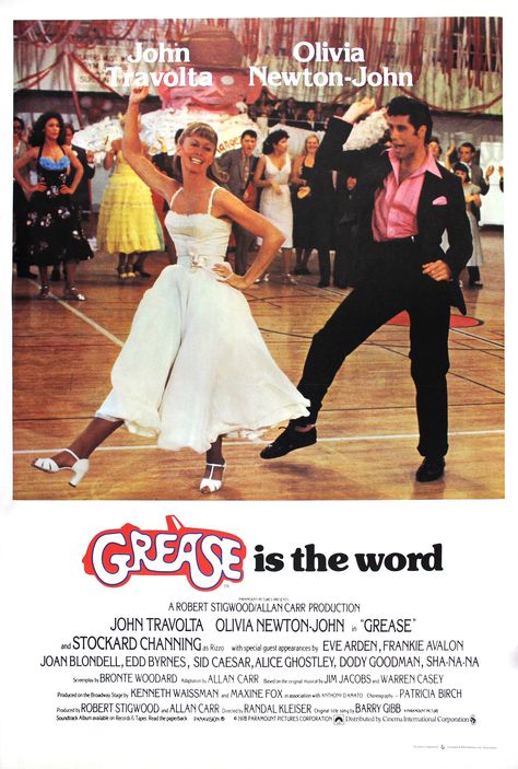 "Grease" movie poster, 1978. Grease 1978, Stockard Channing, Grease Movie, Grease Is The Word, Frankie Avalon, Danny Zuko, Film Vintage, Romance Film, Teen Movies