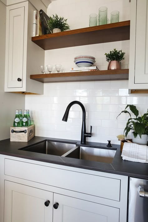 Open Sink Kitchen, Mirror Behind Kitchen Sink, Mirror In Front Of Kitchen Sink, Open Shelves Above Sink, Shelf Over Sink Kitchen, Mirror Above Kitchen Sink, Floating Shelves Above Kitchen Sink, Shelves Above Kitchen Sink, Shelves Over Kitchen Sink