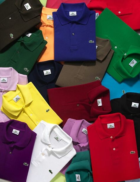 Lacoste Clothing, डिजाइनर कपड़े, Polo Shirt Outfits, Polo Lacoste, Mens Polo T Shirts, Lacoste Shirt, Lacoste Polo Shirts, Mens Casual Dress Outfits, Lacoste Polo