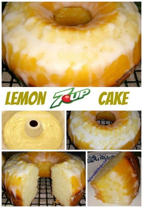 7 Up Cake, Leches Cake, Cream Cheesecake, 7 Up, Cheesecake Cake, Lemon Pound Cake, Tres Leches, Incredible Recipes, Cake Mix Recipes