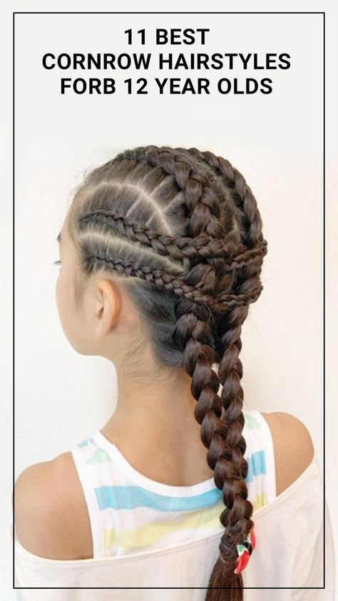 Hairstyle With Weave, Braids For 2023, Four Braids Cornrow, Best Cornrow Hairstyles, Stylish Cornrows, Beautiful Cornrows, Girls Cornrow Hairstyles, Twisted Braid Hairstyles, Quick Braid Styles