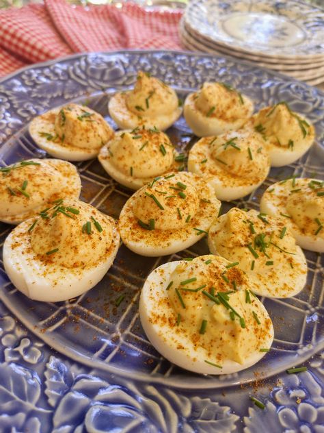 Deviled Eggs Recipe Best, Shrimp Deviled Eggs, Cooking Hard Boiled Eggs, Devilled Eggs Recipe Best, Deviled Eggs Recipe, Eggs Recipe, Recipes Appetizers And Snacks, Old Bay, A Match Made In Heaven