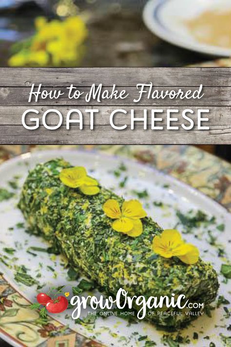 Goat Cheese Flavors, How To Make Goat Cheese, Herb Goat Cheese Recipe, Herbed Goat Cheese Recipe, Lavender Stuff, Making Goat Cheese, Homemade Goat Cheese, Herb Goat Cheese, Milk Ideas