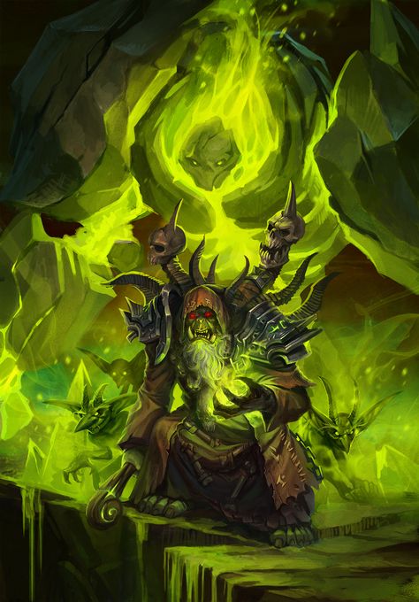 Gul'dan by https://www.deviantart.com/baklaher on @DeviantArt Wow Warlock, Warcraft Film, Wow Of Warcraft, Blizzard Warcraft, Warcraft Orc, World Of Warcraft Game, Warcraft Game, World Of Warcraft Characters, Warcraft Characters