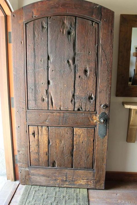 Tuxedo Kitchen, Gothic Farmhouse, St Bridget, Desk Room, Garage Door Makeover, Farmhouse Door, Farmhouse Front Door, European Farmhouse, Tin Tin