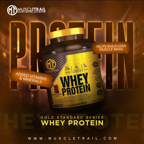 Muscle Bulking needs protein !! Bulk up your muscles with Muscle Trail and Get the best whey protein for building Muscle Mass and stay ahead of the competition Supplements Instagram Story, Supplement Ads Design, Protein Creative Ads, Protein Ads, Supplements Design, Supplement Ads, Gold Standard Whey Protein, Chocolate Beer, Protein Shop