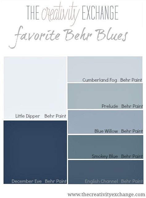 Behr Blue Paint, Paint Colors Blue, Behr Blue, Kitchen Layout Ideas With Island, Kitchen Islands Ideas With Seating, Best Blue Paint Colors, Behr Paint Colors, Blue Gray Paint, Behr Paint