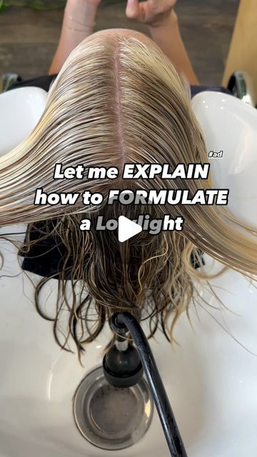 Adrienne Dara Stephenson/ Hair Education & Tutorials on Instagram: "Thank you to @saloncentric for partnering with me here!  Lowlighting can be confusing. Especially, when you are trying to understand :  How many series should be in your formula?  AND  Which series should be in your formula?  Allow me to simplify your thinking….   When dealing with a porous blonde you need three elements in your lowlight:  WARM: to act as a fill for the missing pigment  COOL: Control that fill from being too intensified  NEUTRAL: To provide a neutral foundation to the tone   So how can you remember this? I want you to think of 3 of the 4 seasons: Summer, Winter & Fall  Summer is your FILL Winter is your COOL Fall is your NEUTRAL (the perfect mix between warmth and cool)   Now knowing this we can always thi Lowlight Color Formula, How To Lowlights For Blondes, Neutral Tone Hair Color, Lowlight Formula Shades Eq, Level 7 Blonde, Hair Education, The 4 Seasons, Redken Hair Color, Redken Hair Products