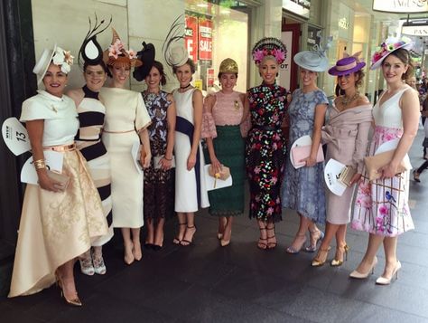 Derby Attire For Women, Derby Outfits For Women Classy, Ladies Day At The Races Outfit, Kentucky Derby Party Attire, Kentucky Derby Outfit For Women, Melbourne Cup Dresses, Ladies Day Outfits, Kentucky Derby Party Outfit, Melbourne Cup Fashion